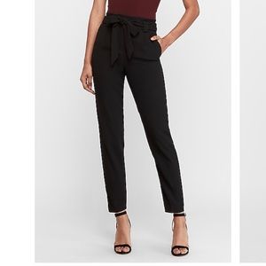 Express Paperbag Ankle Pants